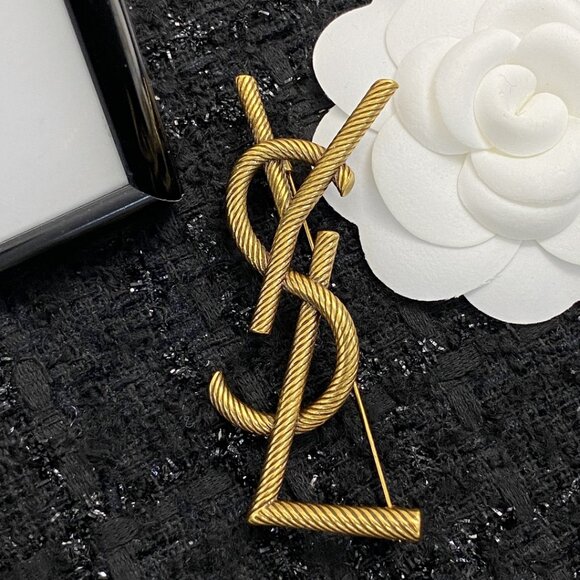 SYL Saint Laurent vintage brooch - Picture 1 of 6